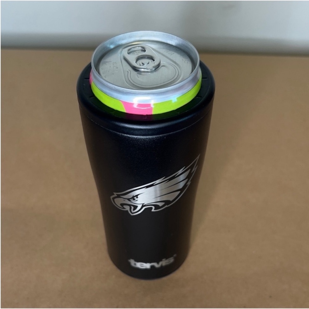 NFL Philadelphia Eagles Tervis Slim Can Cooler, 12 Oz. - Picture 3 of 11
